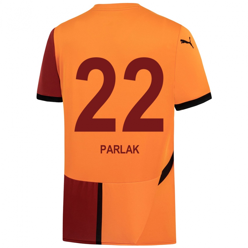 Niño Camiseta Nazlıcan Parlak #22 Amarillo Rojo 1ª Equipación 2024/25 La Camisa México