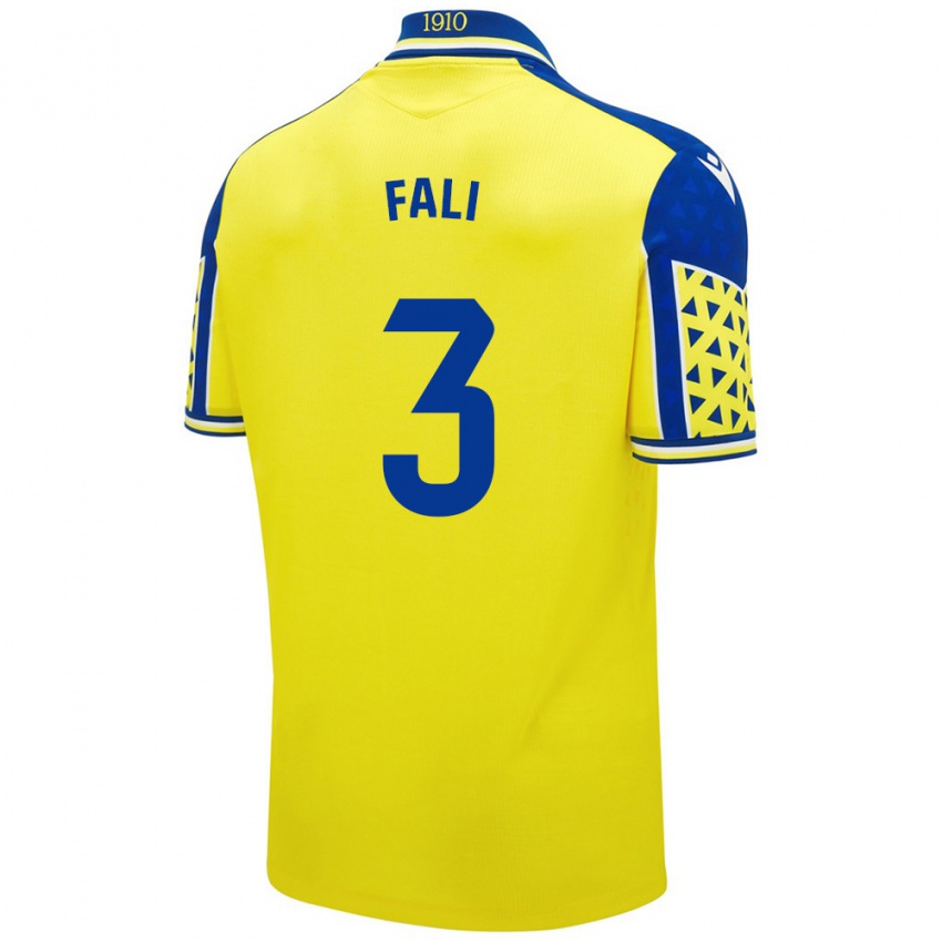 Niño Camiseta Fali #3 Amarillo Azul 1ª Equipación 2024/25 La Camisa México