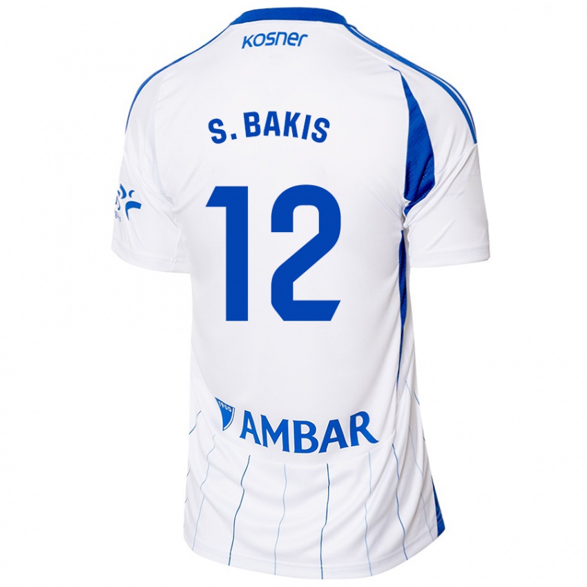 Niño Camiseta Sinan Bakış #12 Rojo Blanco 1ª Equipación 2024/25 La Camisa México