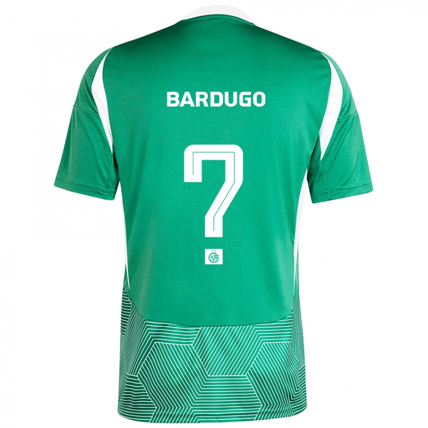 Niño Camiseta Ariel Bardugo #0 Verde Blanco 1ª Equipación 2024/25 La Camisa México