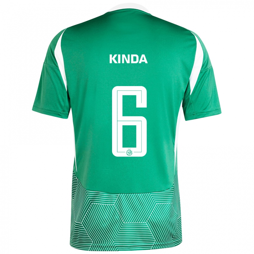 Niño Camiseta Gadi Kinda #6 Verde Blanco 1ª Equipación 2024/25 La Camisa México