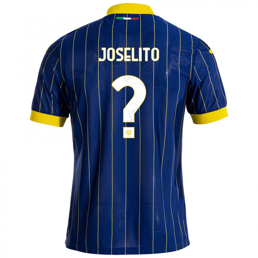 Niño Camiseta Joselito #0 Azul Amarillo 1ª Equipación 2024/25 La Camisa México