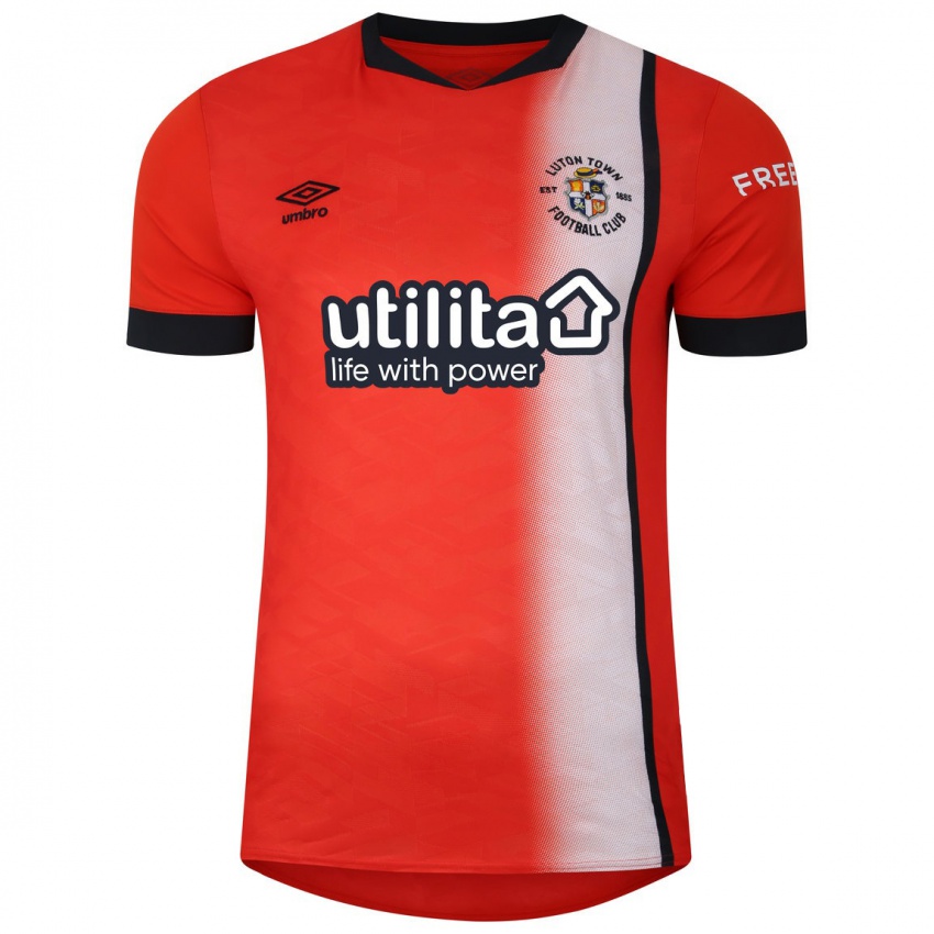 Niño Camiseta Jayden Luker #0 Naranja Negro 1ª Equipación 2024/25 La Camisa México