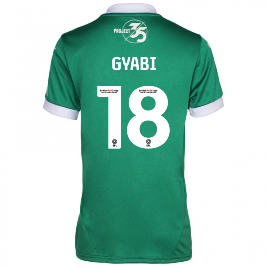 Niño Camiseta Darko Gyabi #18 Verde Blanco 1ª Equipación 2024/25 La Camisa México