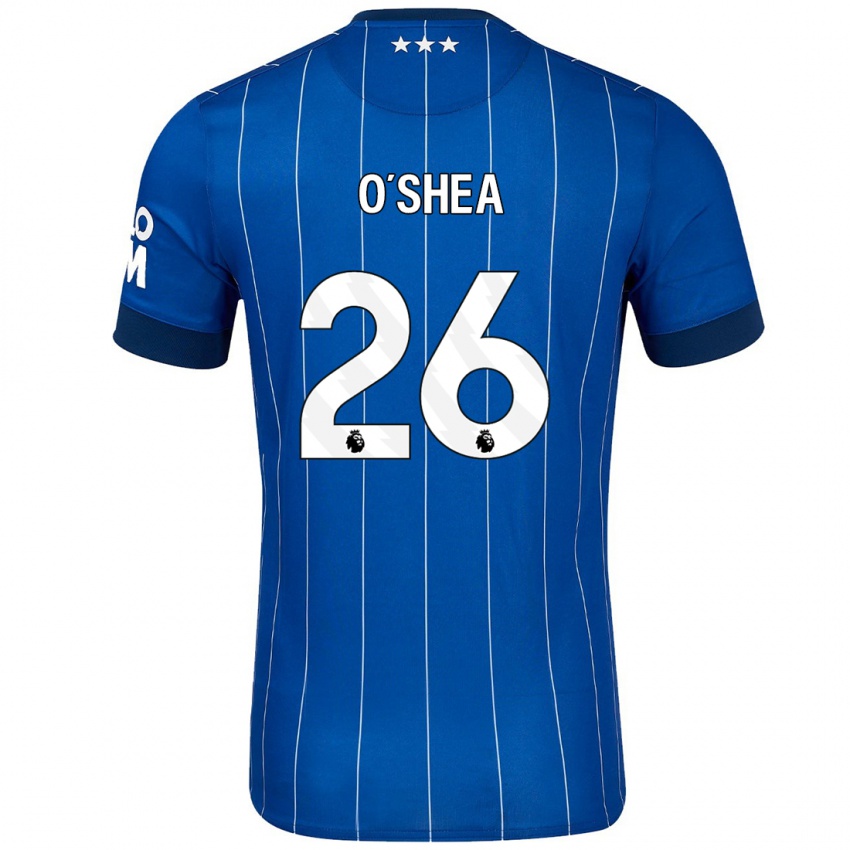 Niño Camiseta Dara O'shea #26 Azul Marino 1ª Equipación 2024/25 La Camisa México