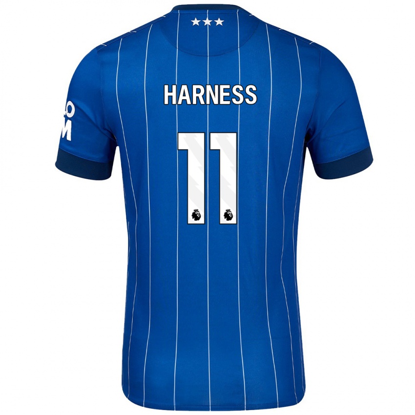 Niño Camiseta Marcus Harness #11 Azul Marino 1ª Equipación 2024/25 La Camisa México