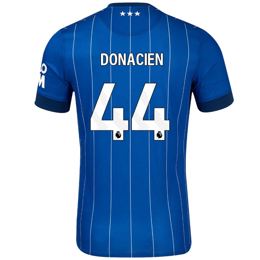 Niño Camiseta Janoi Donacien #44 Azul Marino 1ª Equipación 2024/25 La Camisa México