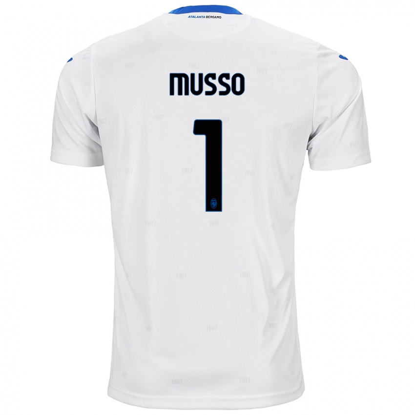 Niño Camiseta Juan Musso #1 Blanco 2ª Equipación 2024/25 La Camisa México