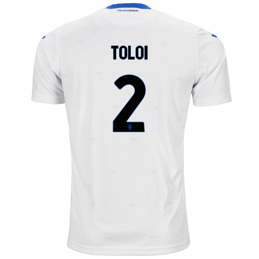 Niño Camiseta Rafael Tolói #2 Blanco 2ª Equipación 2024/25 La Camisa México