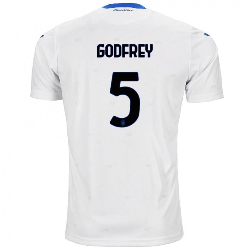 Niño Camiseta Ben Godfrey #5 Blanco 2ª Equipación 2024/25 La Camisa México