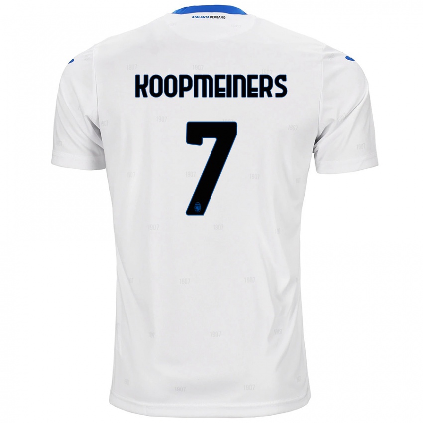 Niño Camiseta Teun Koopmeiners #7 Blanco 2ª Equipación 2024/25 La Camisa México