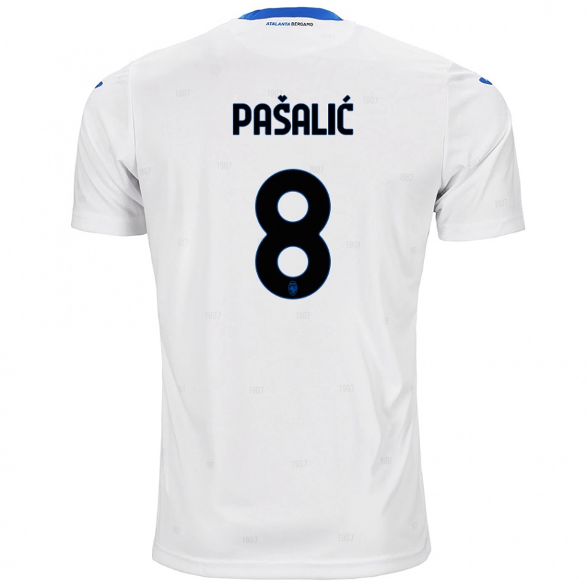 Niño Camiseta Mario Pasalic #8 Blanco 2ª Equipación 2024/25 La Camisa México