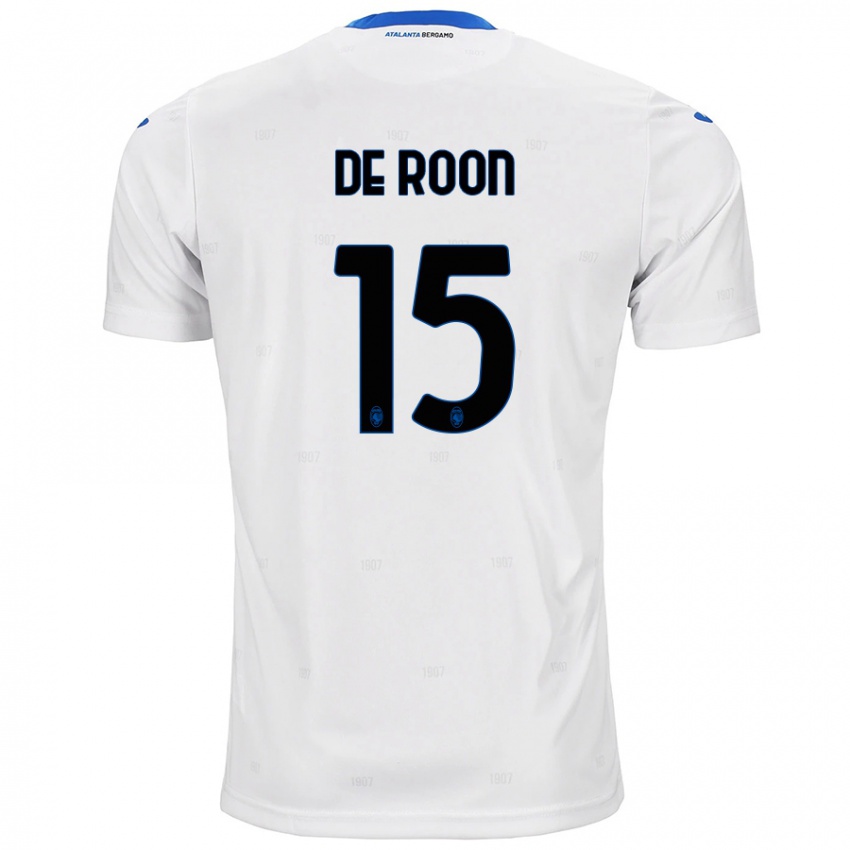 Niño Camiseta Marten De Roon #15 Blanco 2ª Equipación 2024/25 La Camisa México