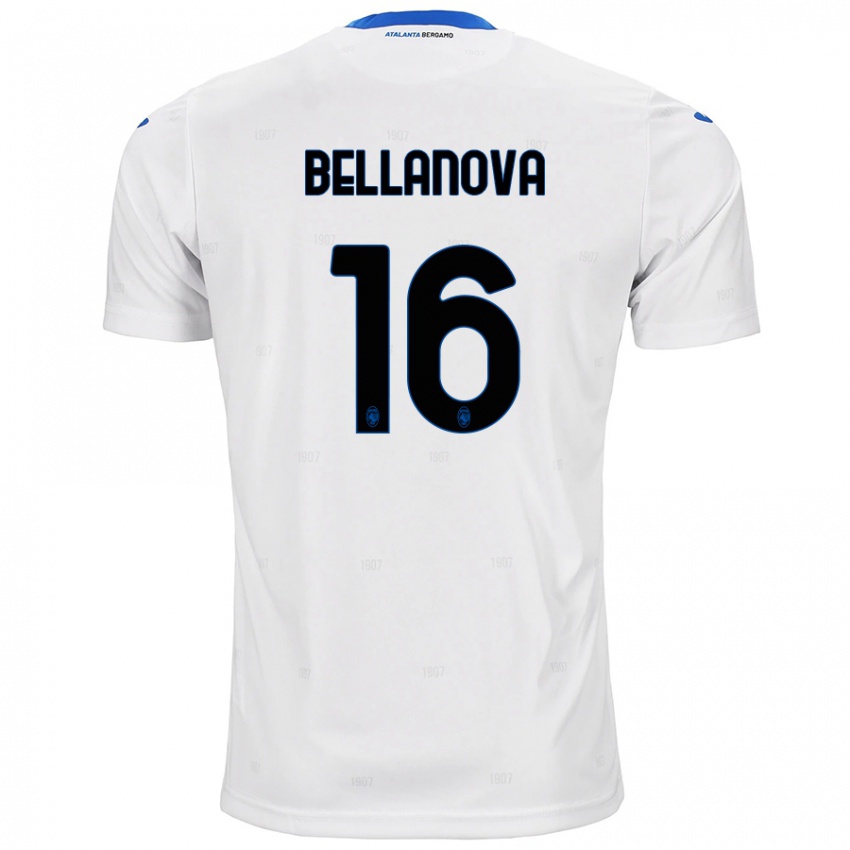 Niño Camiseta Raoul Bellanova #16 Blanco 2ª Equipación 2024/25 La Camisa México