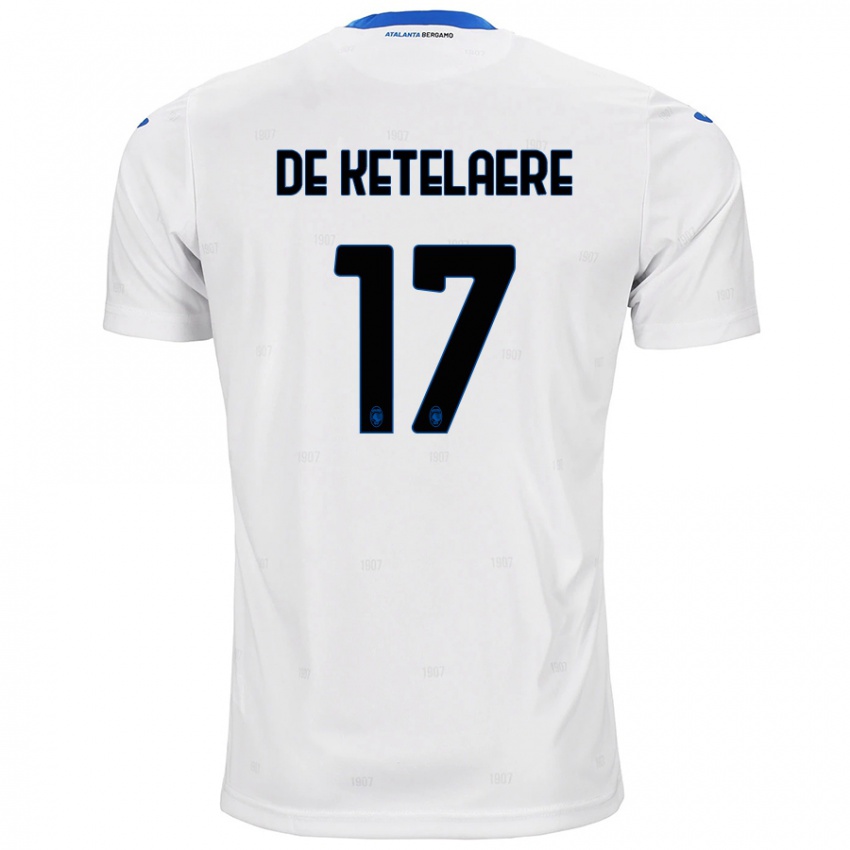 Niño Camiseta Charles De Ketelaere #17 Blanco 2ª Equipación 2024/25 La Camisa México