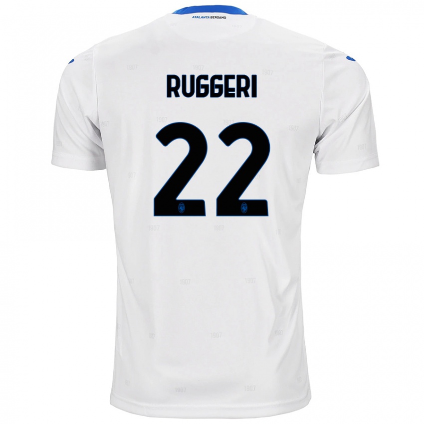 Niño Camiseta Matteo Ruggeri #22 Blanco 2ª Equipación 2024/25 La Camisa México