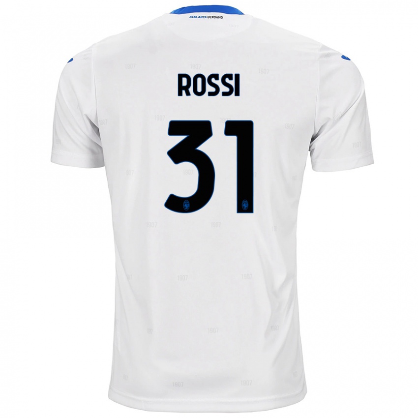 Niño Camiseta Francesco Rossi #31 Blanco 2ª Equipación 2024/25 La Camisa México