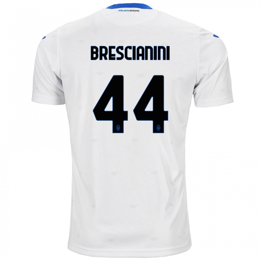 Niño Camiseta Marco Brescianini #44 Blanco 2ª Equipación 2024/25 La Camisa México