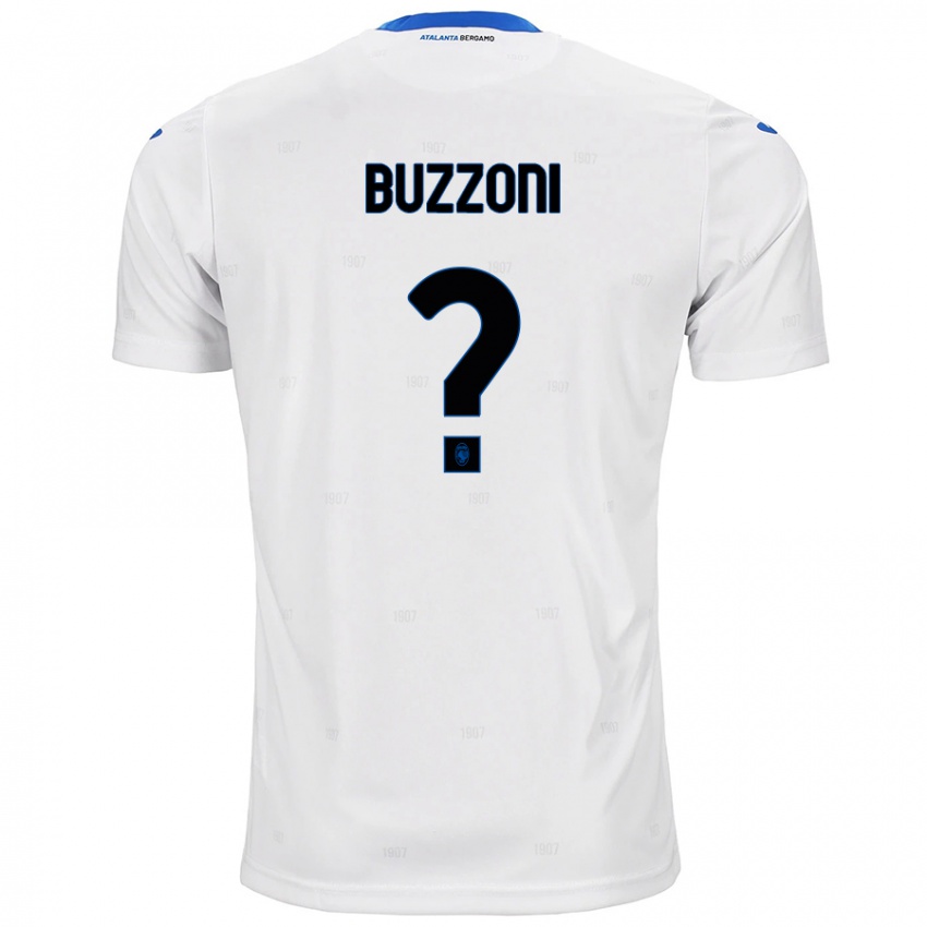 Niño Camiseta Giorgio Buzzoni #0 Blanco 2ª Equipación 2024/25 La Camisa México