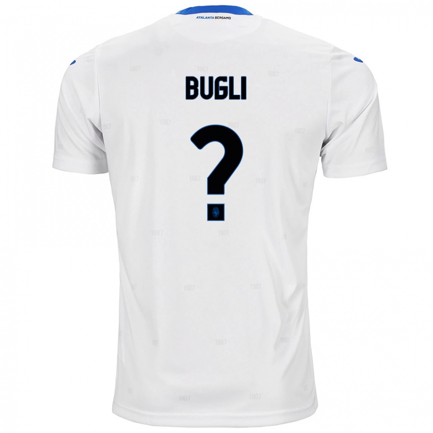 Niño Camiseta Gabriel Bugli #0 Blanco 2ª Equipación 2024/25 La Camisa México