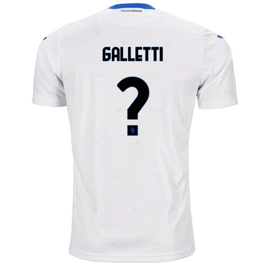 Niño Camiseta Elia Galletti #0 Blanco 2ª Equipación 2024/25 La Camisa México