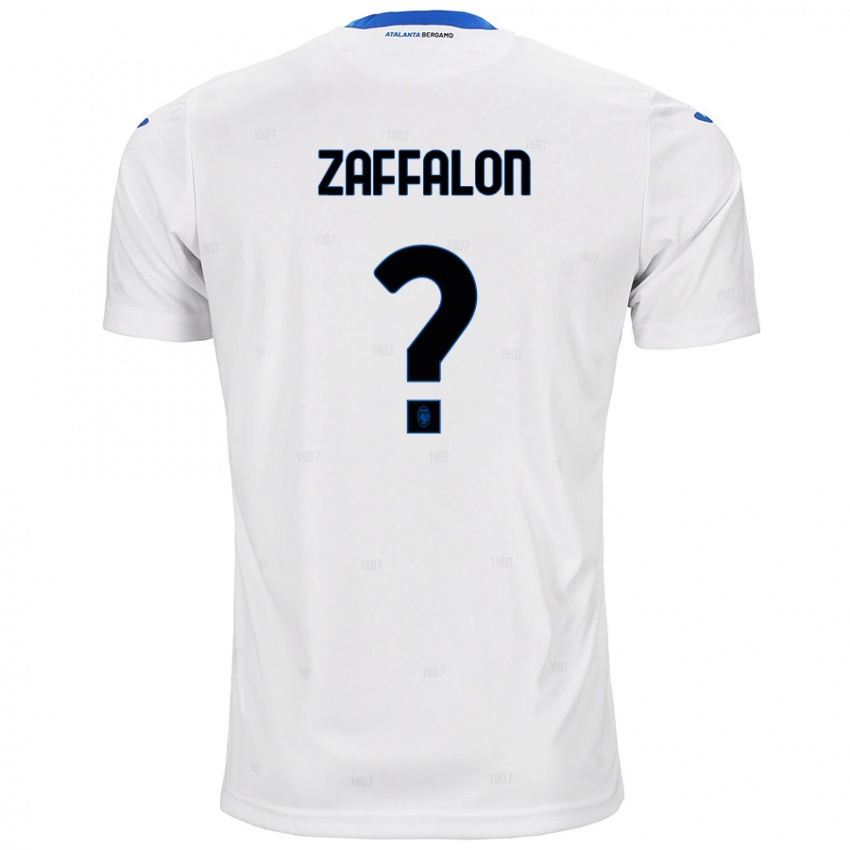 Niño Camiseta Lorenzo Zaffalon #0 Blanco 2ª Equipación 2024/25 La Camisa México