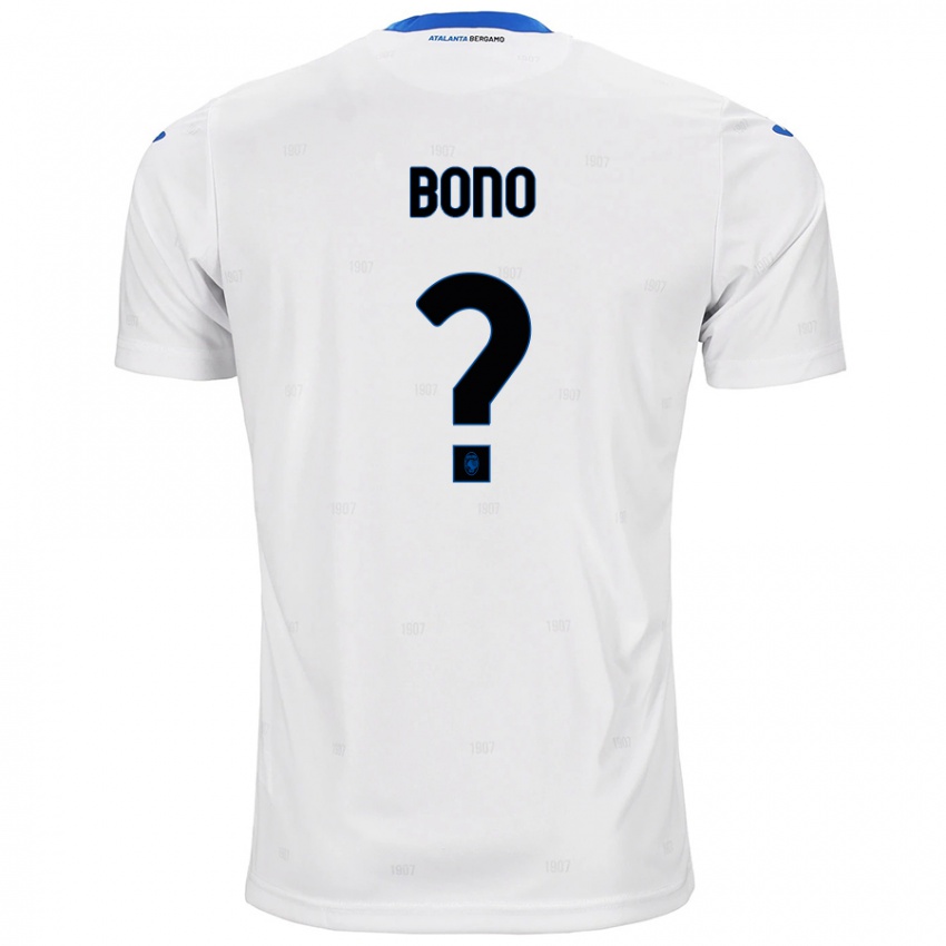 Niño Camiseta Davide Bono #0 Blanco 2ª Equipación 2024/25 La Camisa México