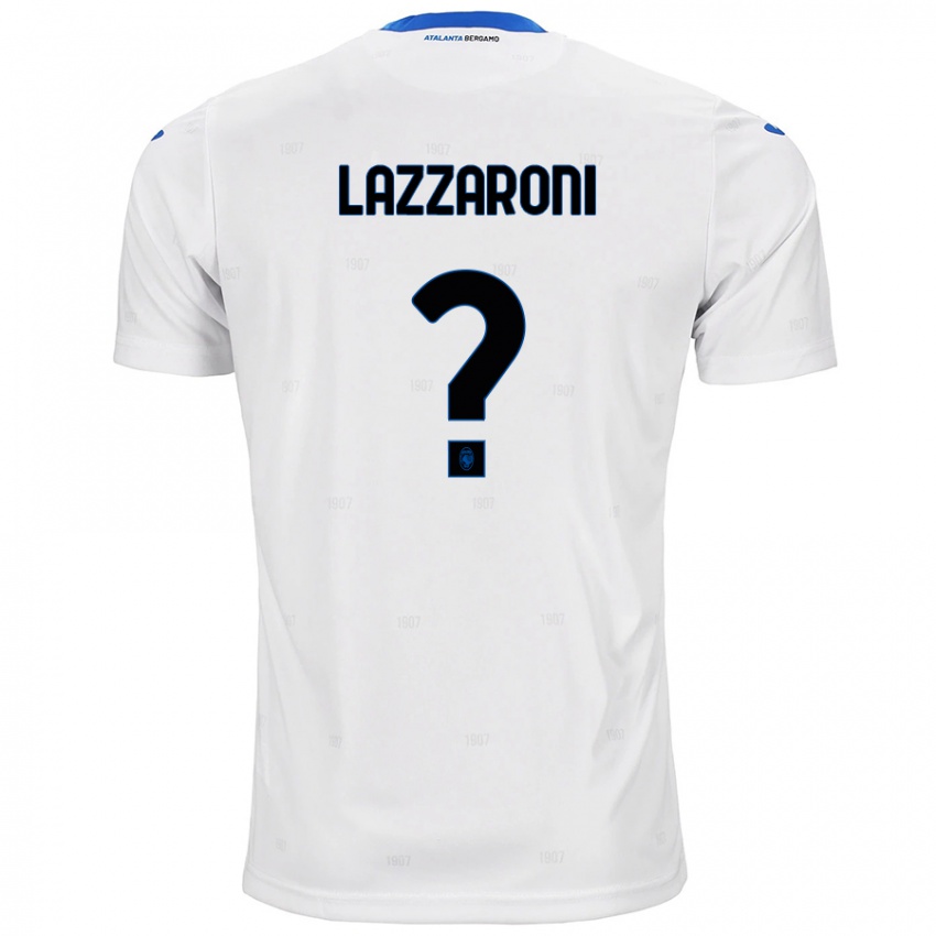 Niño Camiseta Andrea Lazzaroni #0 Blanco 2ª Equipación 2024/25 La Camisa México