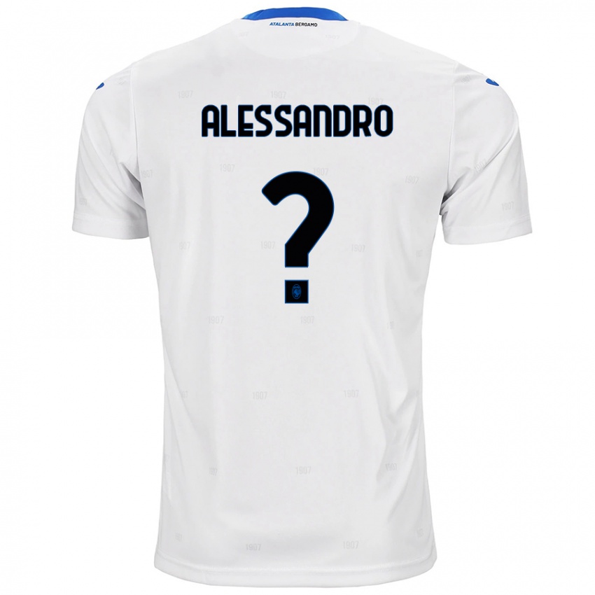 Niño Camiseta Alessandro Rinaldi #0 Blanco 2ª Equipación 2024/25 La Camisa México