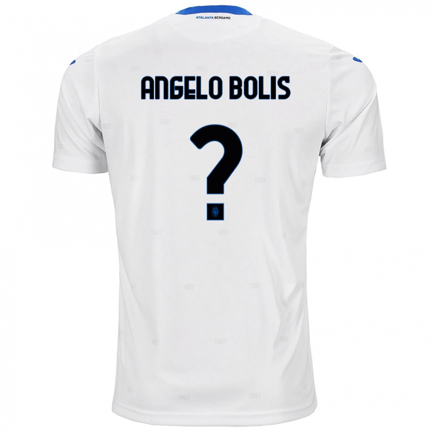 Niño Camiseta Tommaso Angelo Bolis #0 Blanco 2ª Equipación 2024/25 La Camisa México