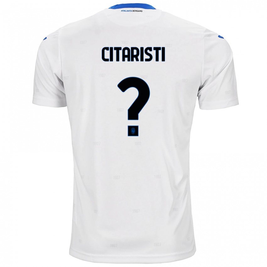 Niño Camiseta Christian Citaristi #0 Blanco 2ª Equipación 2024/25 La Camisa México