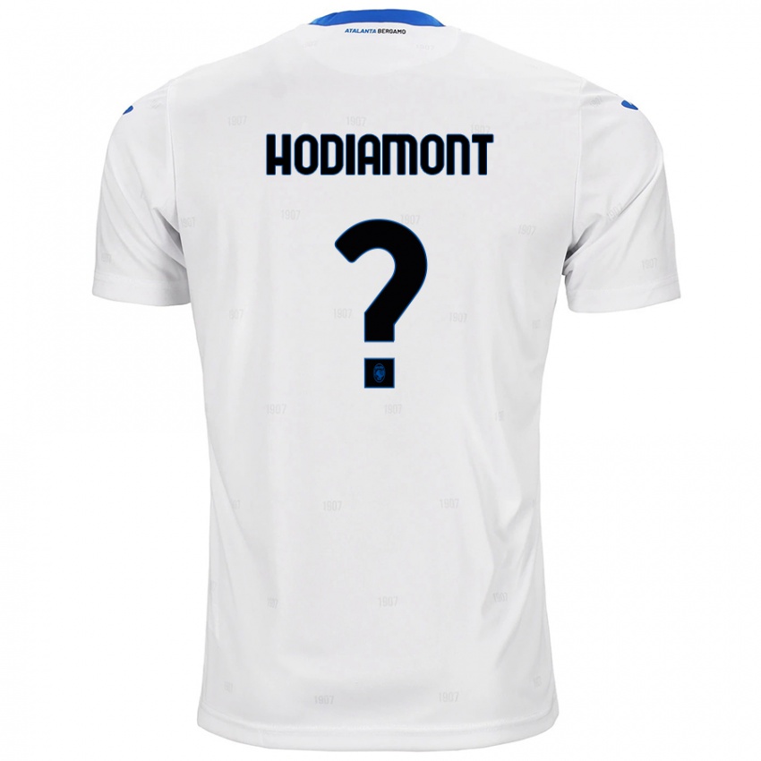 Niño Camiseta Lyam Hodiamont #0 Blanco 2ª Equipación 2024/25 La Camisa México