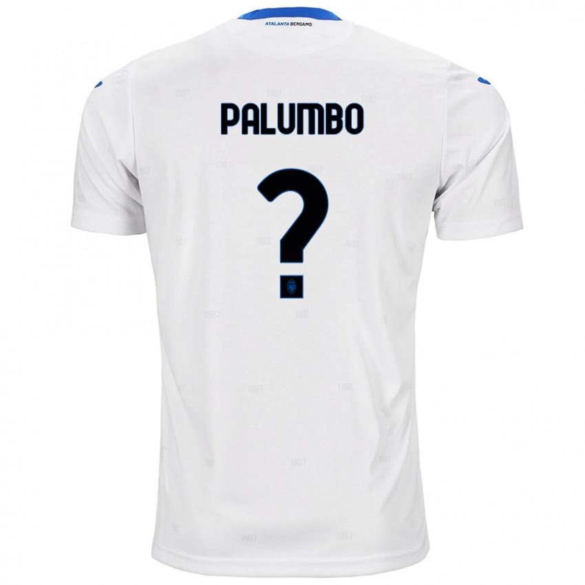 Niño Camiseta Stefano Palumbo #0 Blanco 2ª Equipación 2024/25 La Camisa México