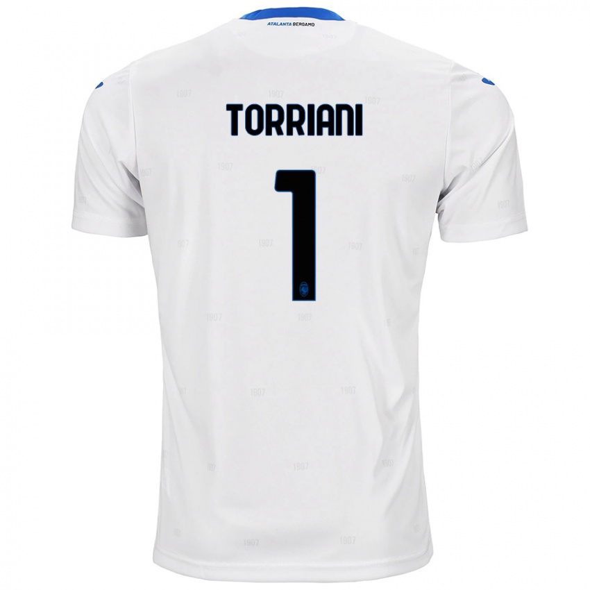 Niño Camiseta Andrea Torriani #1 Blanco 2ª Equipación 2024/25 La Camisa México