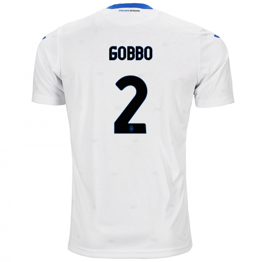 Niño Camiseta Luca Gobbo #2 Blanco 2ª Equipación 2024/25 La Camisa México