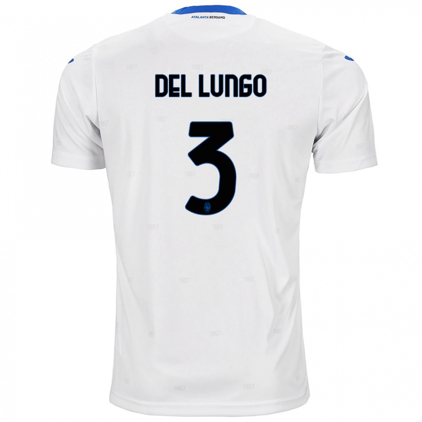 Niño Camiseta Tommaso Del Lungo #3 Blanco 2ª Equipación 2024/25 La Camisa México