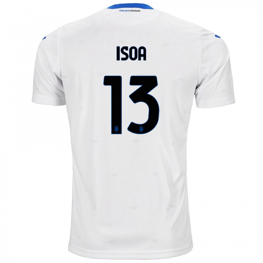 Niño Camiseta Isaac Isoa #13 Blanco 2ª Equipación 2024/25 La Camisa México