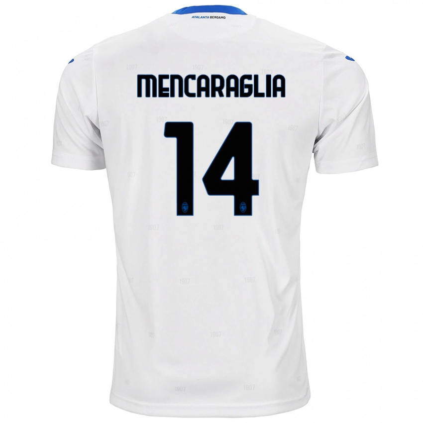 Niño Camiseta Filippo Mencaraglia #14 Blanco 2ª Equipación 2024/25 La Camisa México