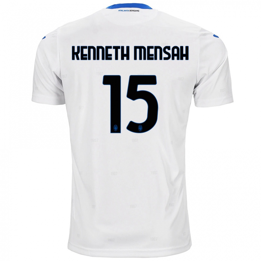 Niño Camiseta Anthony Kenneth Mensah #15 Blanco 2ª Equipación 2024/25 La Camisa México