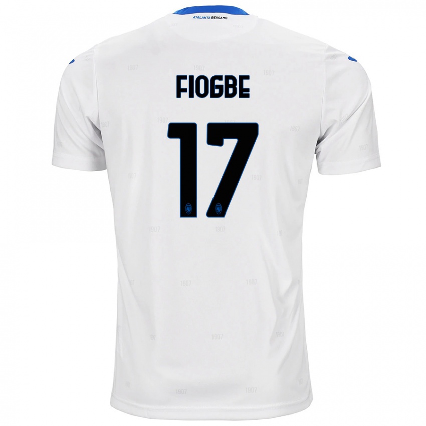 Niño Camiseta Candas Fiogbe #17 Blanco 2ª Equipación 2024/25 La Camisa México