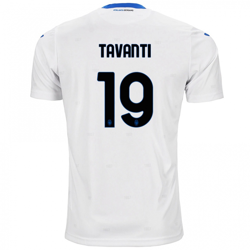 Niño Camiseta Mattia Tavanti #19 Blanco 2ª Equipación 2024/25 La Camisa México