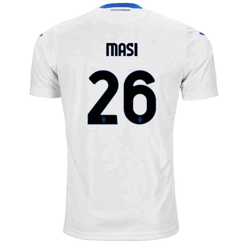 Niño Camiseta Alberto Masi #26 Blanco 2ª Equipación 2024/25 La Camisa México