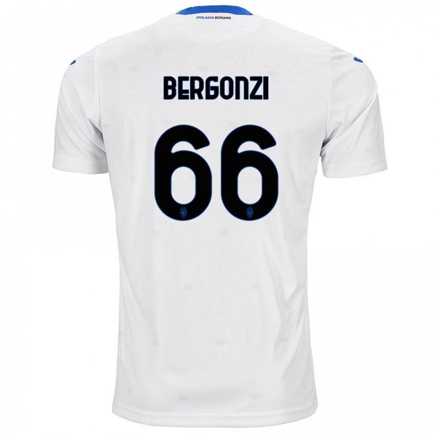 Niño Camiseta Federico Bergonzi #66 Blanco 2ª Equipación 2024/25 La Camisa México