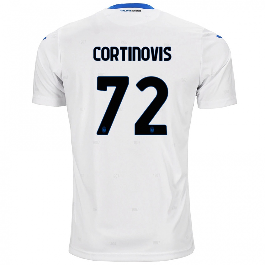 Niño Camiseta Alessandro Cortinovis #72 Blanco 2ª Equipación 2024/25 La Camisa México