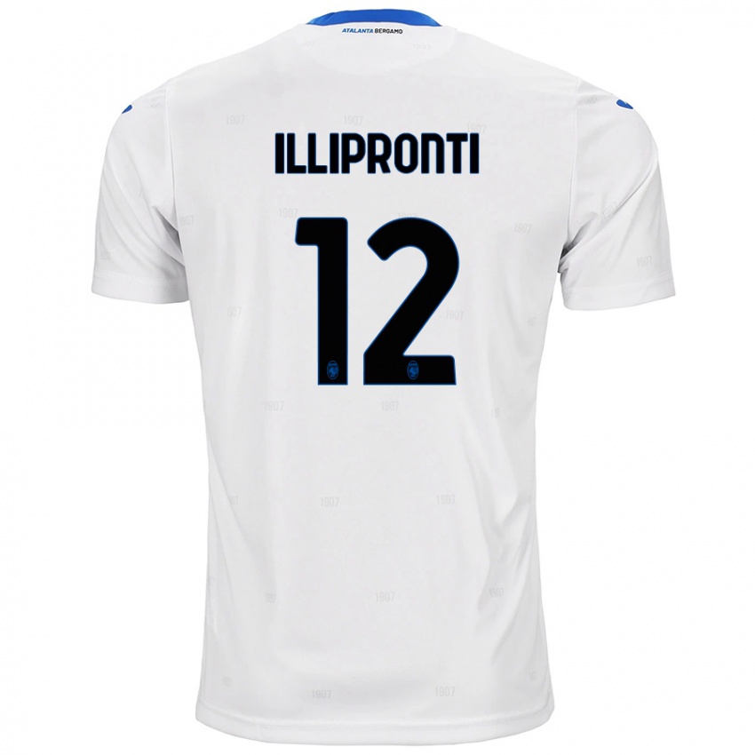 Niño Camiseta Filippo Illipronti #12 Blanco 2ª Equipación 2024/25 La Camisa México