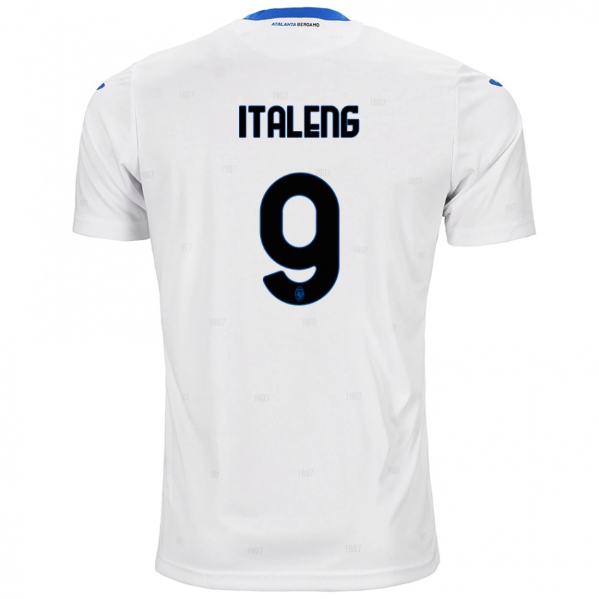 Niño Camiseta Jonathan Italeng #9 Blanco 2ª Equipación 2024/25 La Camisa México