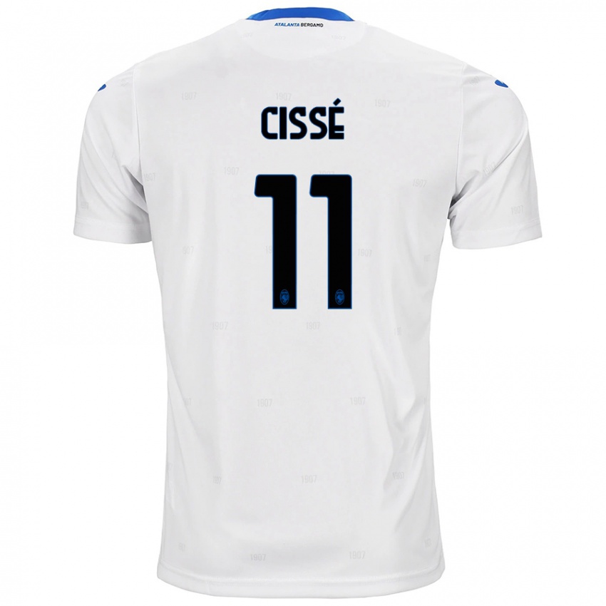 Niño Camiseta Moustapha Cissé #11 Blanco 2ª Equipación 2024/25 La Camisa México