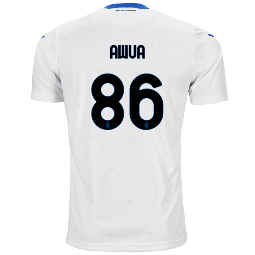 Niño Camiseta Theophilus Awua #86 Blanco 2ª Equipación 2024/25 La Camisa México