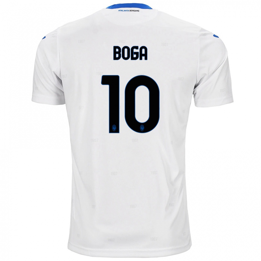 Niño Camiseta Jeremie Boga #10 Blanco 2ª Equipación 2024/25 La Camisa México