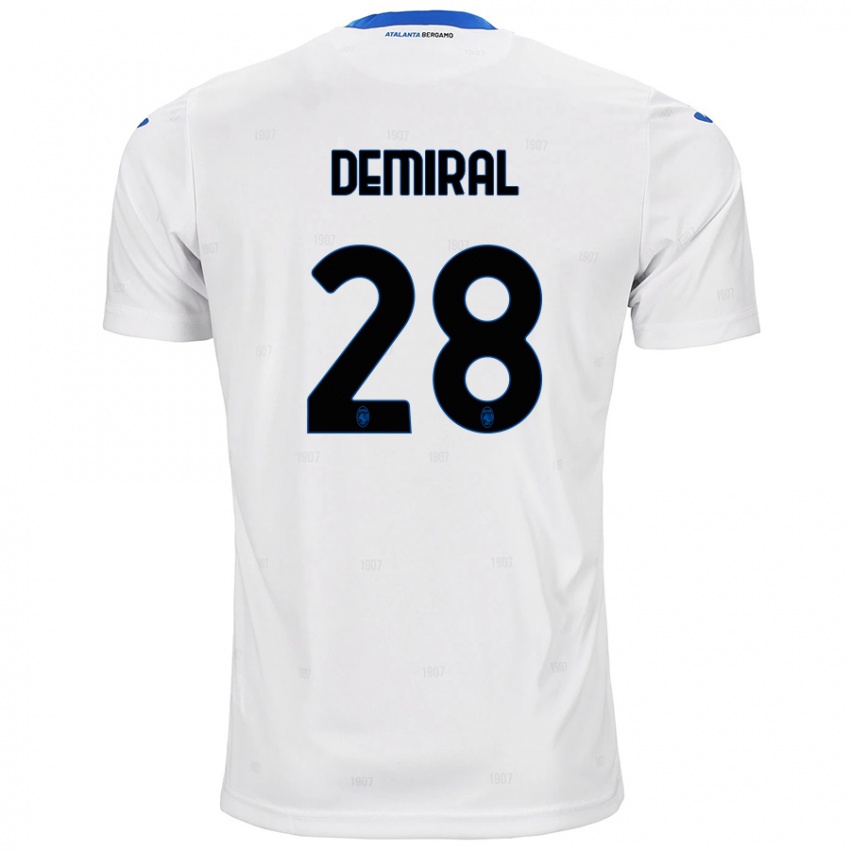 Niño Camiseta Merih Demiral #28 Blanco 2ª Equipación 2024/25 La Camisa México